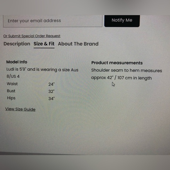 Bec & Bridge Parallel Halter Dress, Size 2 - Picture 11 of 11